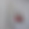 Boucles d’oreilles gouttes calcedoine rouge