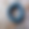 Bracelet élastique en perles de verre ancien du népal