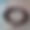 Bracelet élastique unisexe en perles de gemmes,  création artisanale