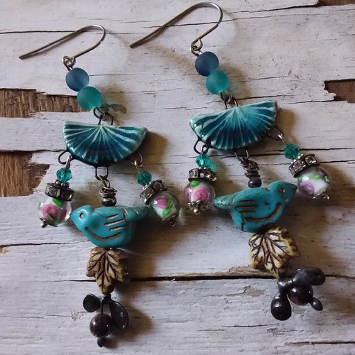 Boucles d’oreilles artisanales