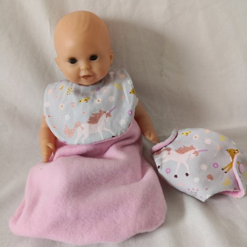 Ensemble turbulettte poupon 30 cm