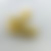 Lot de 6 perles magique jaune diam 12 mm