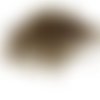 Tiges clous tête ronde œil bronzes 25 mm x100