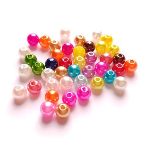 Perles rondes 6 mm x 100
