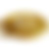 Ruban pailletté 6 mm doré 