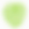 1 pendentif feuille monstera filigrane  vert