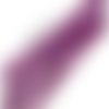 X 30 perles naturelles 6/7mm rondelles heishi coquillage camaïeu pourpre violet