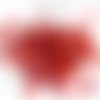 X 30 perles chips corail bambou de mer