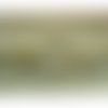 Ruban brodé perlé sur maille, or et argent, de belle qualité ,largeur 3.5 cm / maille: 6 cm