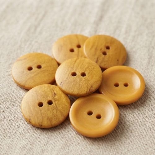 Boutons en bois à 2 trous – 23 mm
