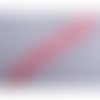 Fermeture a glissiere rouge capucine,18 cm