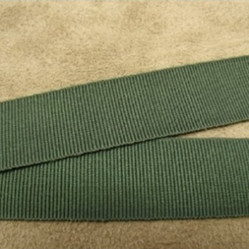 Ruban gros grain décoratifs vert foncé,2 cm