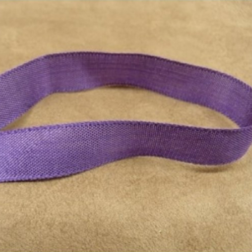 Promotion ruban extra fort violet,1.5 cm,vendu par 5 mètres / soit 0.52€ le metre