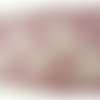 Dentelle de calais leavers violet 22 cm