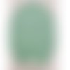Nouvelle coudiere vert pistache  façon daim en polyester taille: moyenne hauteur 13,5cm / largeur 9,5cm