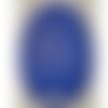 Coudiere simili cuir bleu roi  taille:moyenne  hauteur 13,5cm / largeur 9,5cm