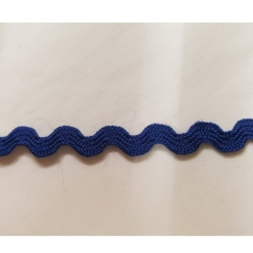 Nouveau ruban serpentine bleu roi,8 mm