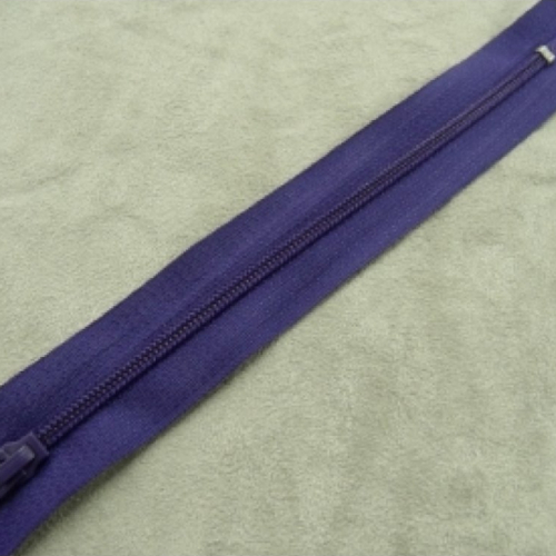 Fermeture a glissière violet,16 cm