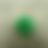 Bouton acrylique à 2 trous vert,18 mm