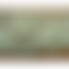 Dentelle de calais stretch perlé verte, 6 cm, de fabrication française