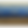 Dentelle de calais bleu roi de fabrication française,6 cm, dentelé sur 1 bordure
