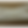 Fine  dentelle de calais blanche et lurex argent, 2,5 cm, de fabrication française