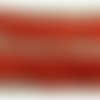 Ruban frange polyester rouge,4 cm,super tendance