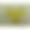 Ecusson militaire thermocollant motif grade doré et kaki ,largeur 7,5 cm / hauteur 4 cm