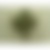 Ecusson thermocollant motif trèfle vert largeur 7,5cm sur hauteur 10cm