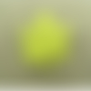 Ecusson à coudre- motif trèfle jaune ,largeur 4cm sur hauteur 4cm