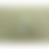 Ecusson thermocollant japonais argent, largeur 5cm sur hauteur 6cm