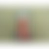 Ecusson américain thermocollant rouge, blanc, bleu - avec etoile argent - motif 1,largeur de 3cm sur hauteur 9cm