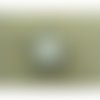 Ecusson thermocollant- etoile blanc et bleu, largeur 7cm sur hauteur 6cm