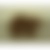 Ecusson à coudre- motif: ours peluche marron largeur 9 cm / hauteur 4 cm