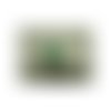 Pendentif motif coeur-pm- green jade ,largeur: 2 cm / hauteur: 2cm / epaisseur: 0,6cm