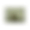 Pendentif motif trefle- unakite,hauteur: 2,5 cm / largeur: 2,3 cm / epaisseur: 4 mm