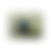 Pendentif motif trefle- dumortherite ,hauteur: 2,5 cm / largeur: 2,3 cm / epaisseur: 4 mm