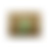 Pendentif motif corne- green jade,hauteur: 3,5 cm / largeur: 1,5 cm/ epaisseur: 0,4 cm