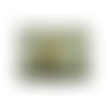 Pendentif motif - picture jasper ,longueur : 4cm / epaisseur : 14mm