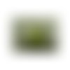 Pendentif motif prisme vert pomme,2 cm