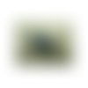 Pendentif motif ane-dumortherite ,longueur: 3,5 cm / hauteur: 4,5 cm / epaisseur : 1,5 cm