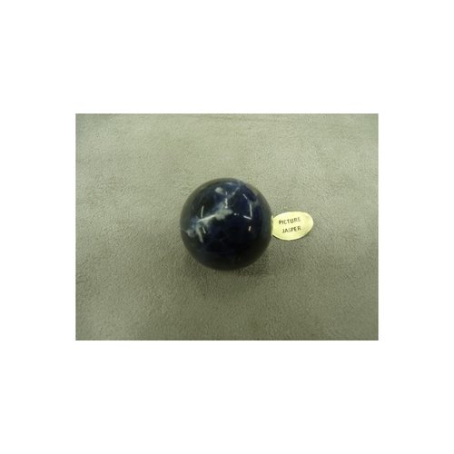 Pierre motif boules-picture jasper,2.5 cm