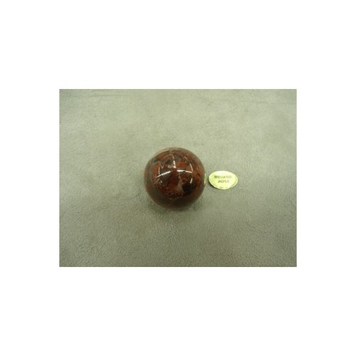 Pierre motif boules-breciated jasper ,2.5 cm