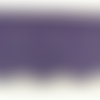 Dentelle de calais violette brodée sur base coton 10 cm