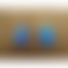 Strass goutte bleu,22 en hauteur et 12 mm de largeur,vendu par 10 pièces