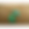 Strass lune vert,16 mm,vendu par 10 pièces