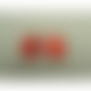Strass ovale rouge ,18mm x 13mm,vendu à la pièce
