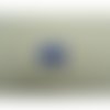 Strass ovale bleu,15 mmx 8 mm, vendu par 10 pièces