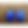 Strass goutte bleu,32 mm x20 mm,vendu à la pièce