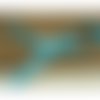 Fermeture invisible bleu turquoise,55 cm,de belle qualité